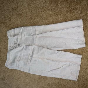 Linen dress pants